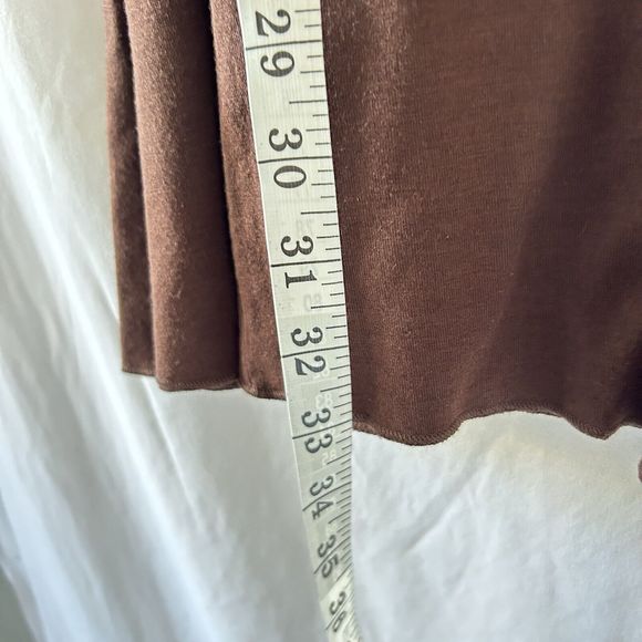 90s Vintage Fairy Skirt Medium Asymetrical Earthy Goblin Flowy Maxi Grunge Y2k - Picture 6 of 8